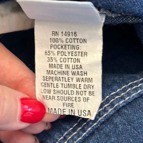 Pointer Carpenter Shorts Size 42 Lightweight Denim - Picture 13 of 13